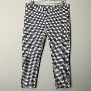 Gap pants slim crop size 10